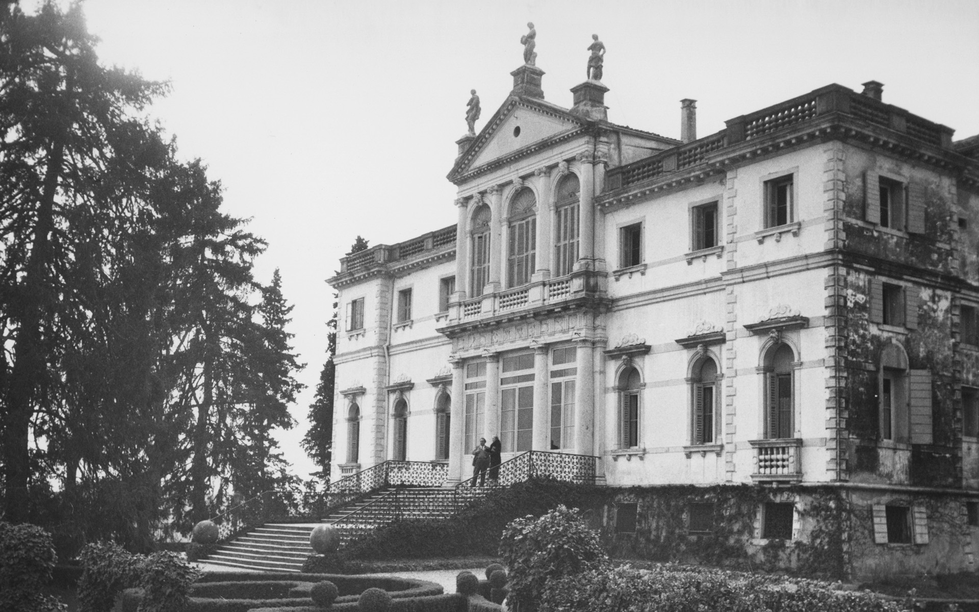 Conegliano, Villa Paccagnella, 1954/ante - archivio fotografico della Fondazione Mazzotti c/o FAST – Foto Archivio Storico Trevigiano della Provincia di Treviso